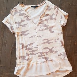 Grey and Beige Camo Shirt